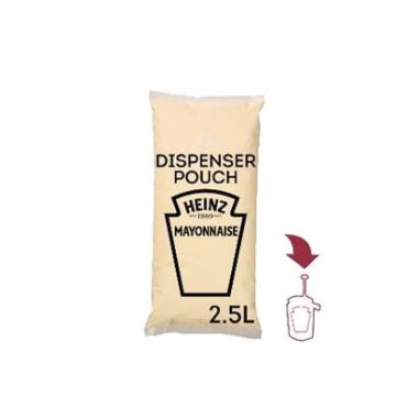 Heinz Mayonnaise Pouch SOM 2.5ltr (3 X 2.5 Liters)